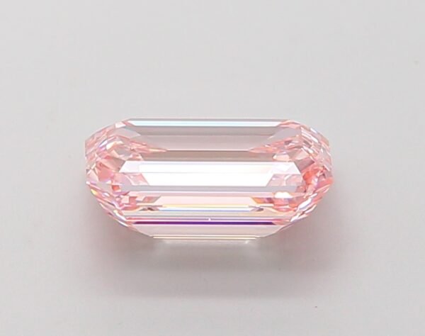 Vivid Pink Emerald Lab Diamond - Image 2