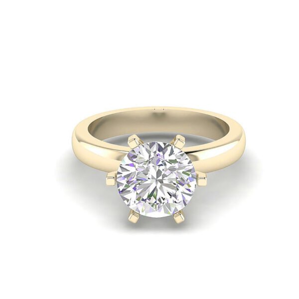 2.00ct Engagement Diamond Ring with Gold - Image 6