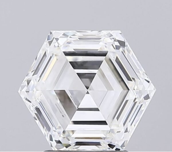 hexagonal Lab Diamond All SIze Available