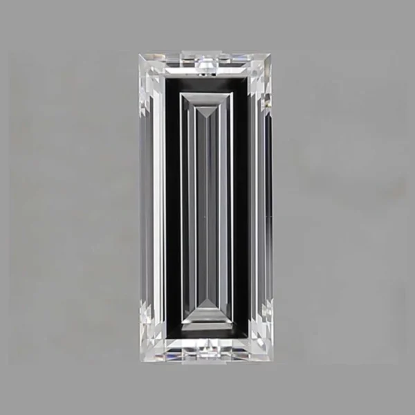 BAGUETTE cut 1.51 Carat Lab Created Diamond (E / VVS1) IGI Certified