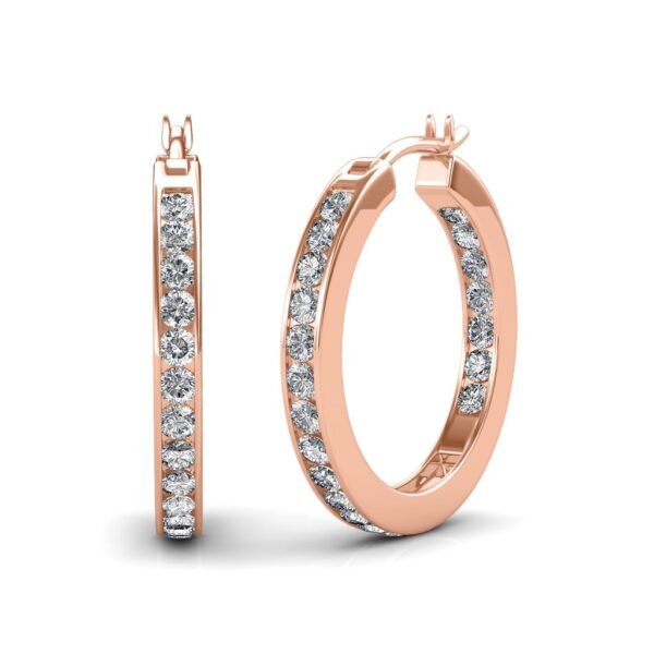 Beautiful Hoop Earrings For Womens - Image 2